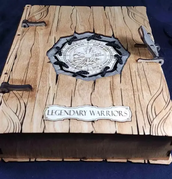 Pudełko na monety z serii Legendary Warriors
