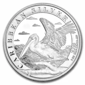 Caribbean Pelican Barbados 1 uncja srebra 2023