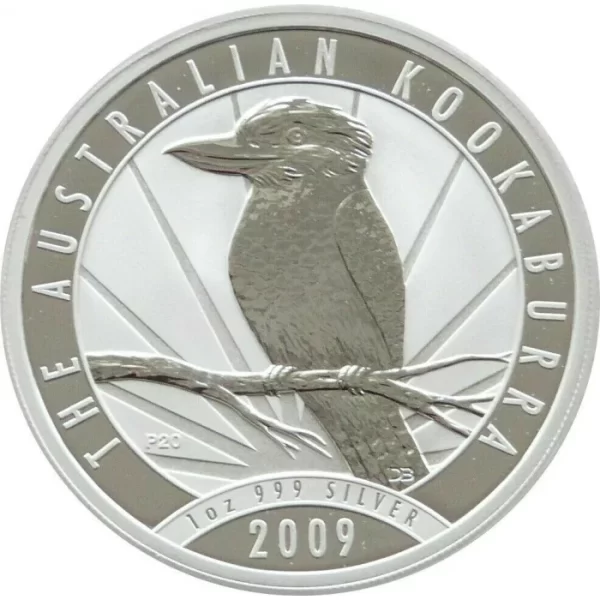 Kookaburra 1 uncja Srebra 2009