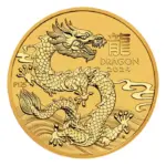 Lunar III Rok Smoka 1.10 uncji złota 2024_