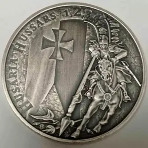 Husaria II 1 uncja srebra Antique