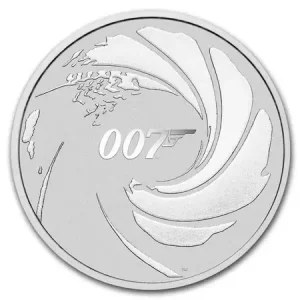 James Bond 007 1 uncja srebra 2020