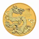 Lunar III Rok Smoka 1.2 uncji złota 2024