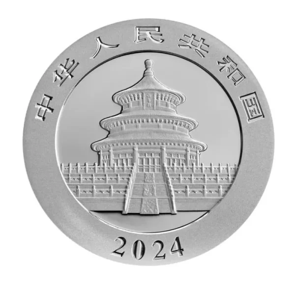 Chińska Panda 1 kg srebra 2024 PROOF