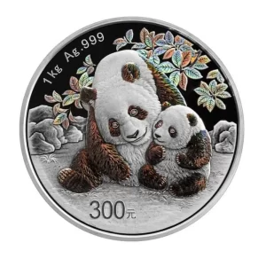 Chińska Panda 1 kg srebra 2024 PROOF