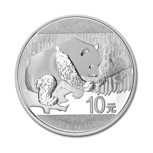 Chińska Panda 30 gram srebra 2016