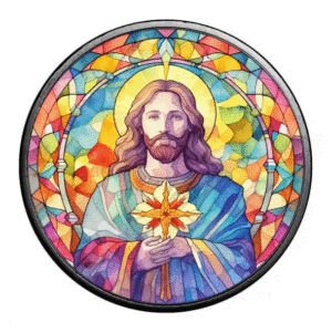 Kanadyjski Liść Klonowy 1 uncja srebra 2023 Jezus Chrystus III