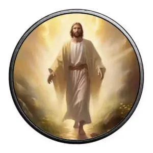 Kanadyjski Liść Klonowy 1 uncja srebra 2023 Jezus Chrystus