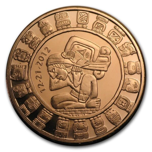 Mayan Calendar 1 uncja miedzi