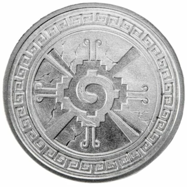 Yin Yang Aztec 1 uncja srebra
