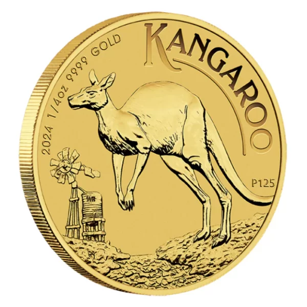 Australijski Kangur 1/4 uncji złota 2024