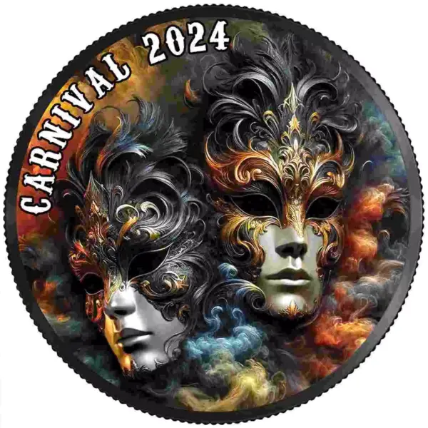 Carnival Kanadyjski Liść Klonowy 1 uncja srebra 2024