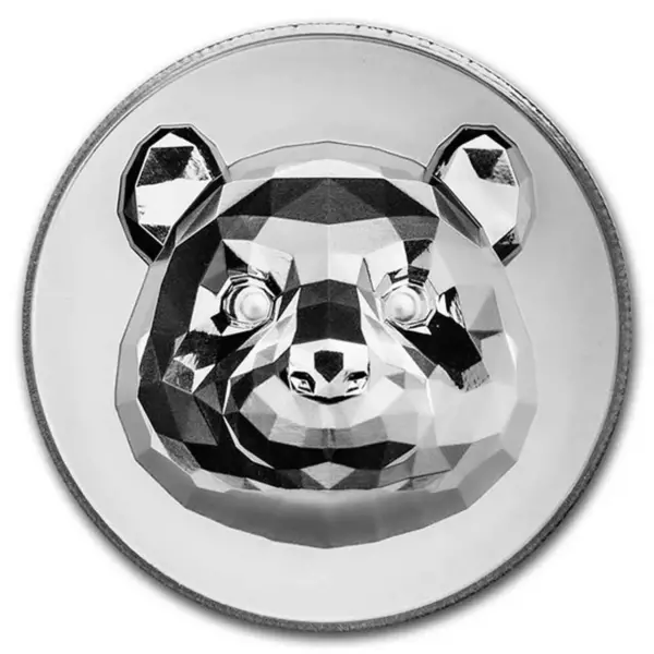 Fiji Panda 1 uncja srebra 2022 Ultra High Relief