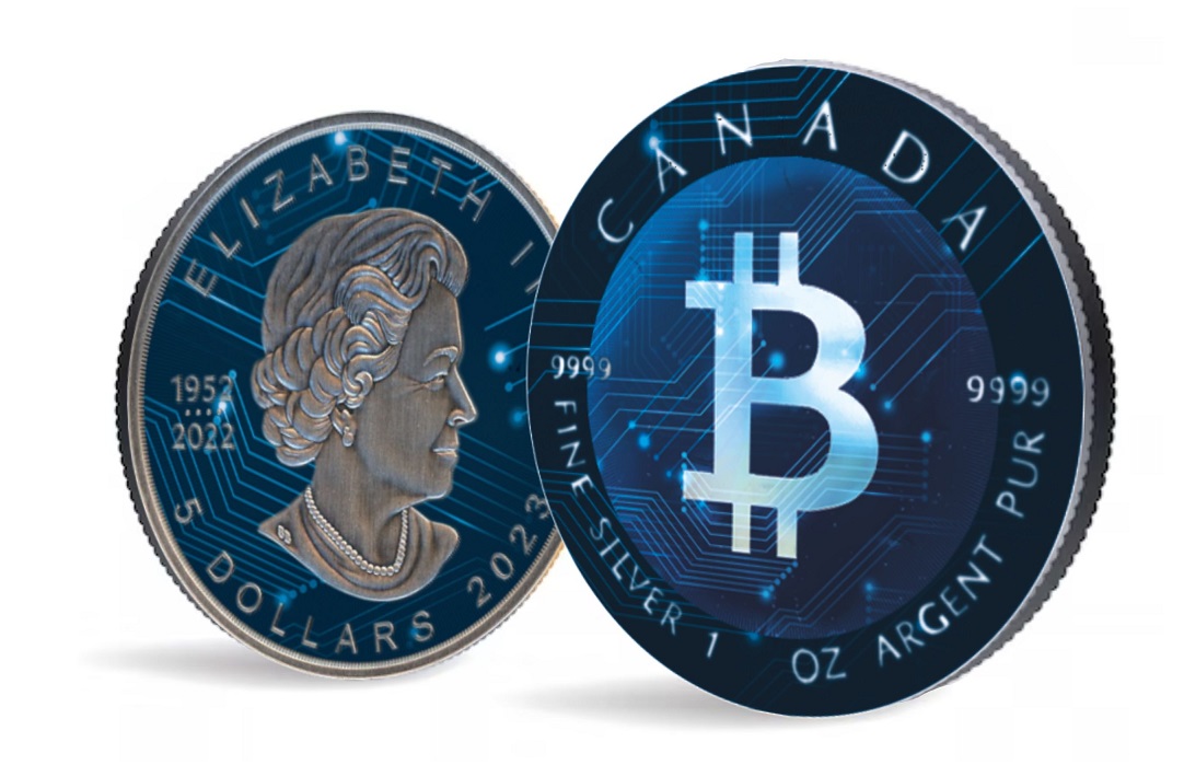 Kanadyjski Liść Klonowy 1 uncja srebra 2023 Bitcoin - Sklep Szlachetne  Inwestycje