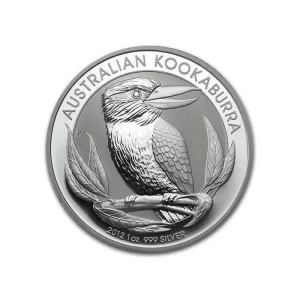Kookaburra 1 uncja Srebra 2012