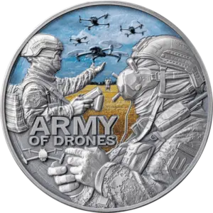 Army of Drones Guardians of Freedom 2 uncje srebra 2024