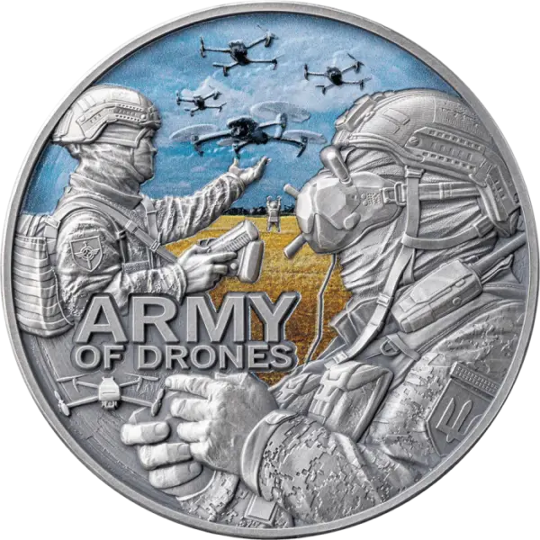 Army of Drones Guardians of Freedom 2 uncje srebra 2024