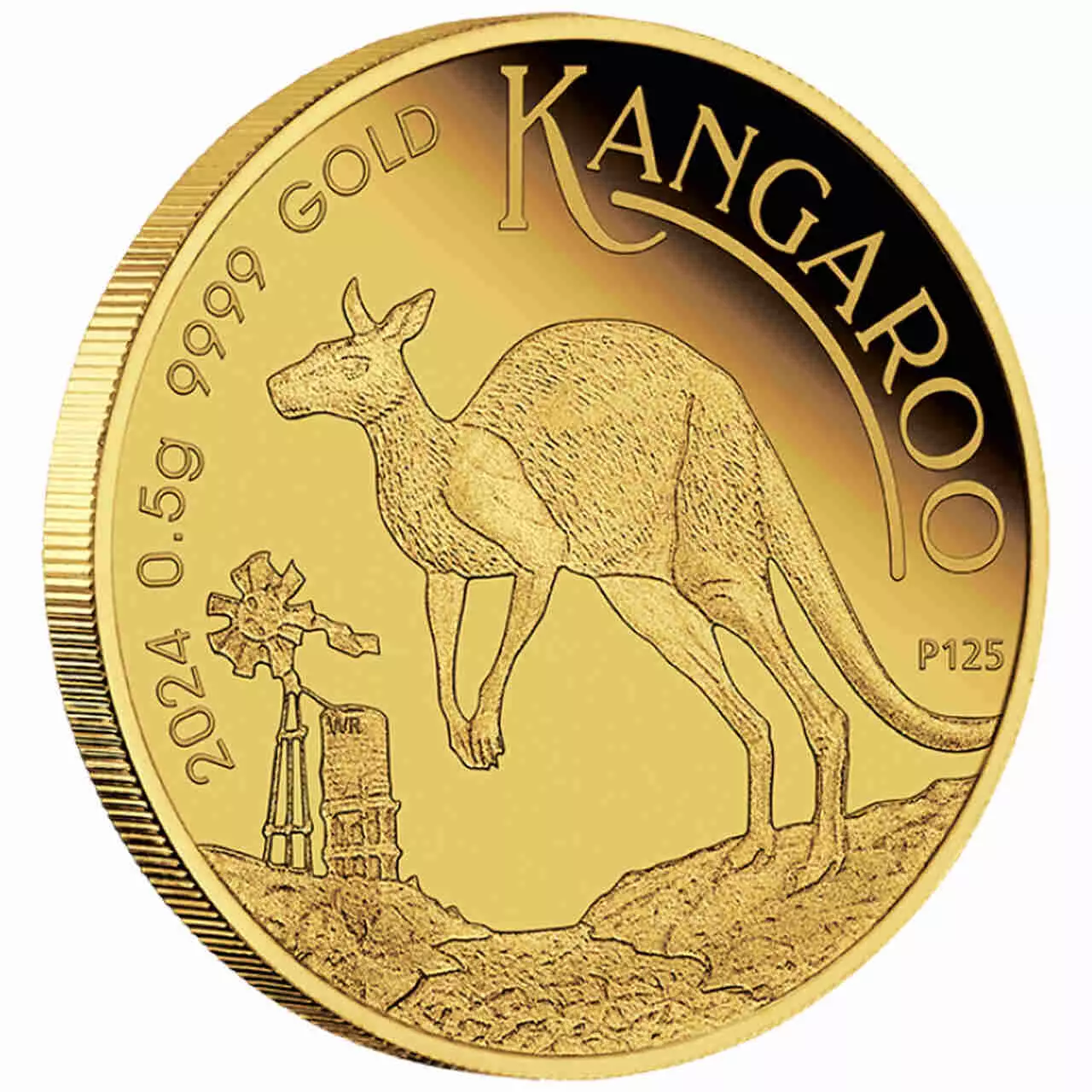 Australijski Kangur Mini Roo 0,5 grama Złota 2024 - obrazek 3