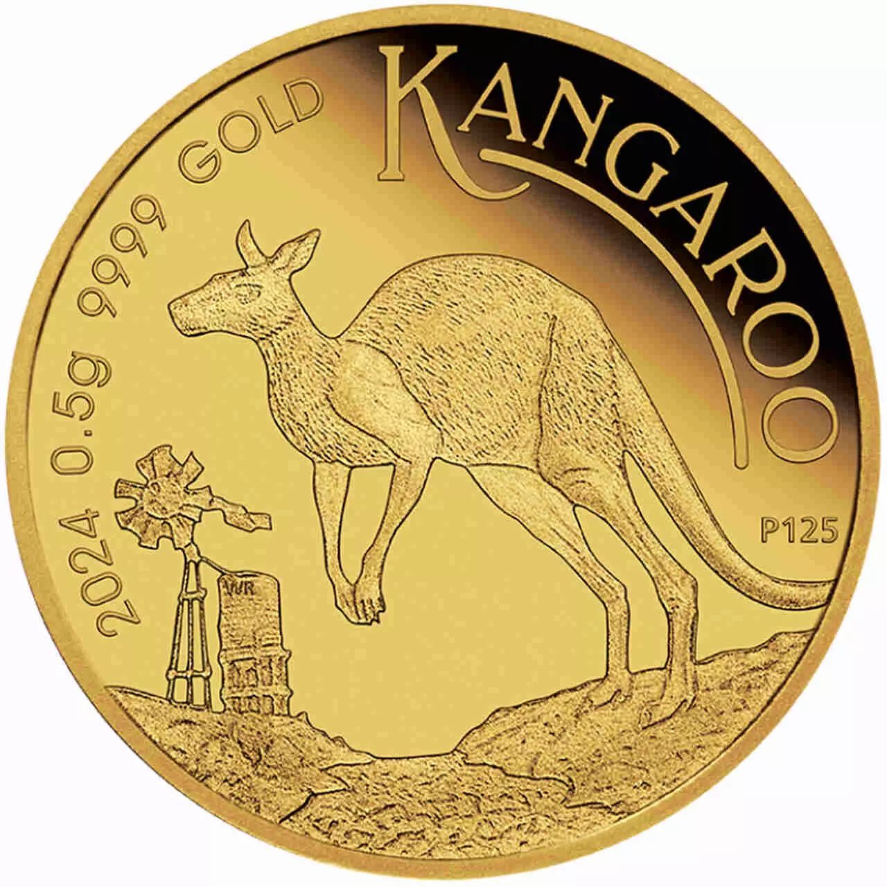 Australijski Kangur Mini Roo 0,5 grama Złota 2024 - obrazek 4