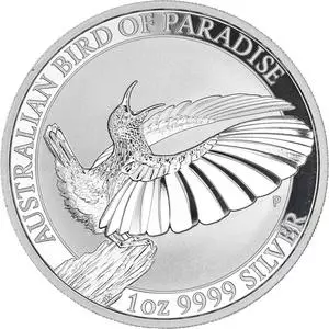 Bird of Paradise 1 uncja Srebra 2018
