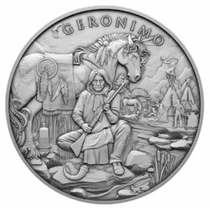 Geronimo Legendary Warriors 1 uncja srebra