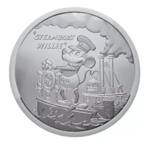 Steamboat Willie 1 uncja srebra 2024
