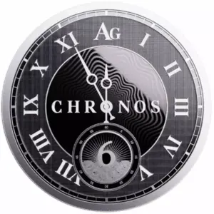 Tokelau Chronos 1 uncja srebra 2024 Proof-like