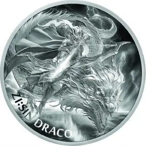 ZI SIN Draco 1 uncja srebra 2024