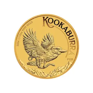 Kookaburra 1 10 uncji złota 2024
