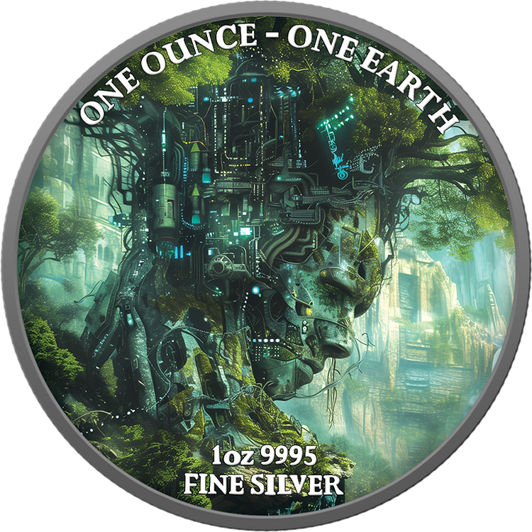 Artificial Intelligence II Master Mind Earth 1 uncja srebra 2022 - obrazek 7