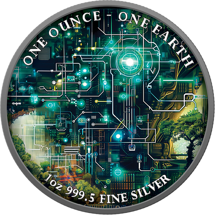 Artificial Intelligence II Master Mind Earth 1 uncja srebra 2022 - obrazek 6
