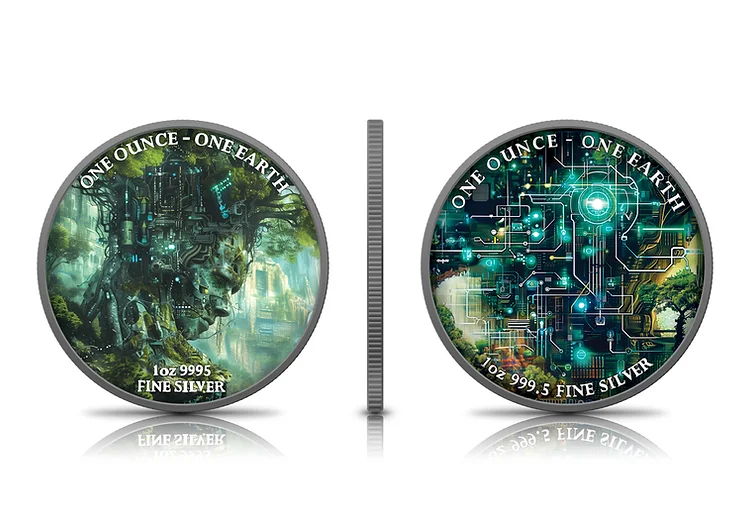 Artificial Intelligence II Master Mind Earth 1 uncja srebra 2022 - obrazek 5