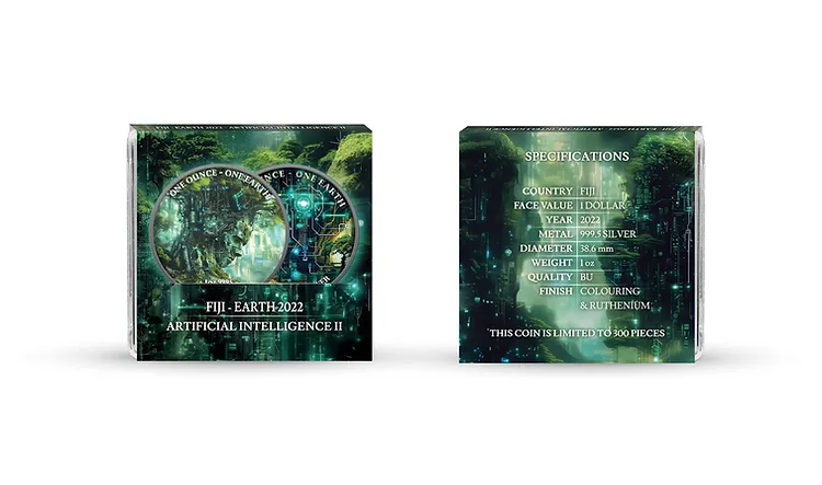 Artificial Intelligence II Master Mind Earth 1 uncja srebra 2022 - obrazek 3