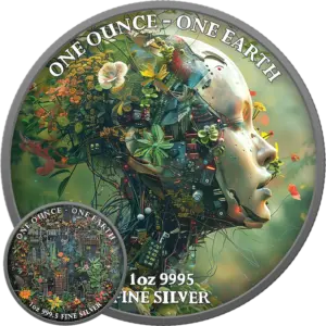 Artificial Intelligence II Mindful Miss Earth 1 uncja srebra 2022