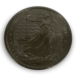 Britannia 1 uncja Srebra 2024 Pełne rutenowanie