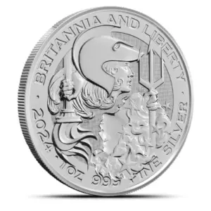 Britannia and Liberty 1 uncja srebra 2024