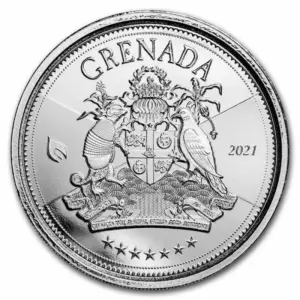 Grenada EC8 1 uncja Srebra 2021
