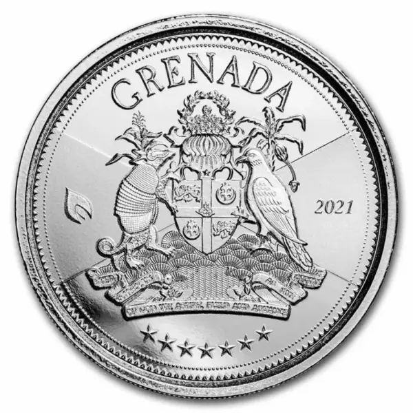 Grenada EC8 1 uncja Srebra 2021