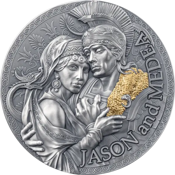 Jason and Medea The Great Greek Mythology 2 uncje srebra 2024