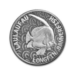 Longfin Bannerfish 1 uncja srebra 2024