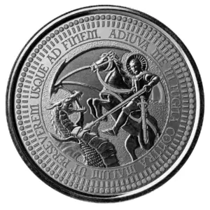 Saint George and The Dragon 1 uncja srebra 2024