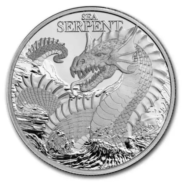 The Sea Serpent Mythical Creatures 1 uncja srebra 2024