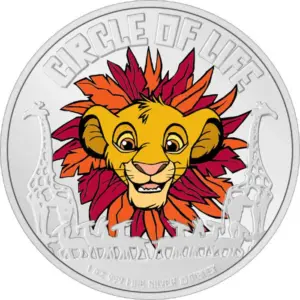Circle of Life The Lion King 30th Anniversary 1 uncja srebra 2024
