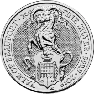 Bestie Królowej Yale 2 uncje Srebra 2019