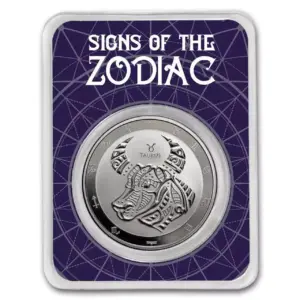 Byk Zodiac Series 1 uncja srebra 2024 TEP