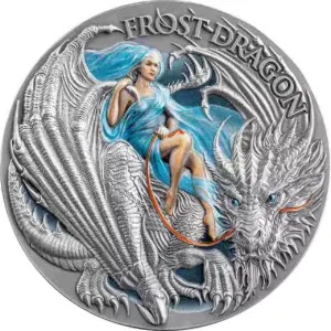 Frost Dragon The Dragonology 2 uncje srebra 2024