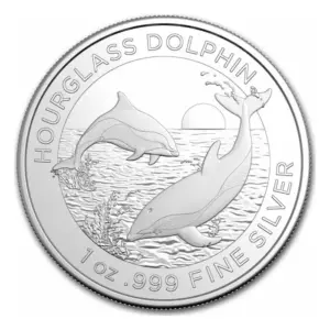 Hourglass Dolphin 1 uncja Srebra 2024