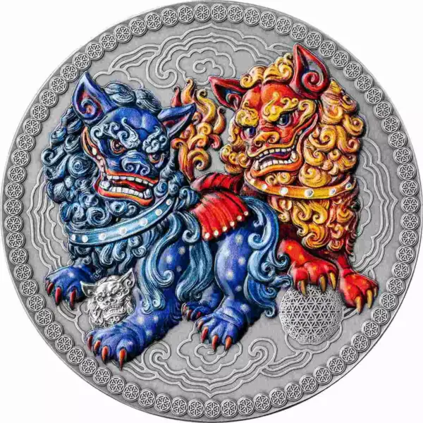 Imperial Guardian Lions The Oriental Culture Collection 50 g srebra 2024