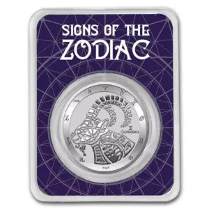 Koziorożec Zodiac Series 1 uncja srebra 2024 TEP