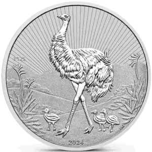 Mother and Baby Emu The Next Generation 2 uncje Srebra 2024